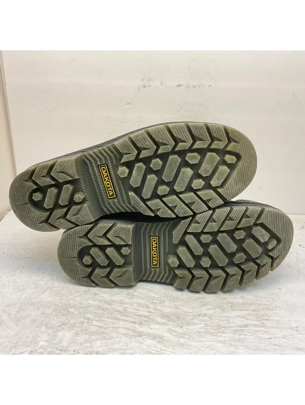 Dakota Men's 6'' 6518 Steel Toe Steel Plate Safety Work Boots Tan Size 11M